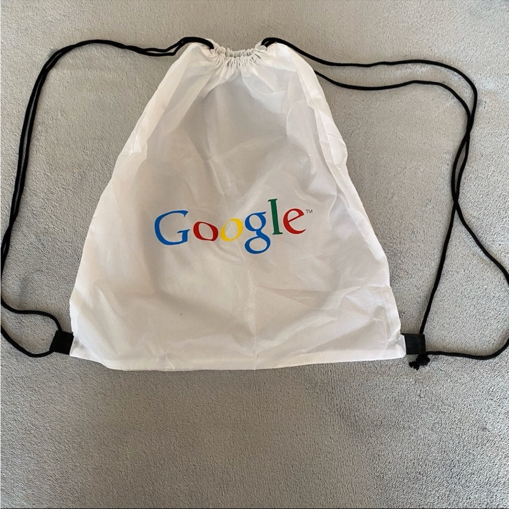 Google Drawstring Bag